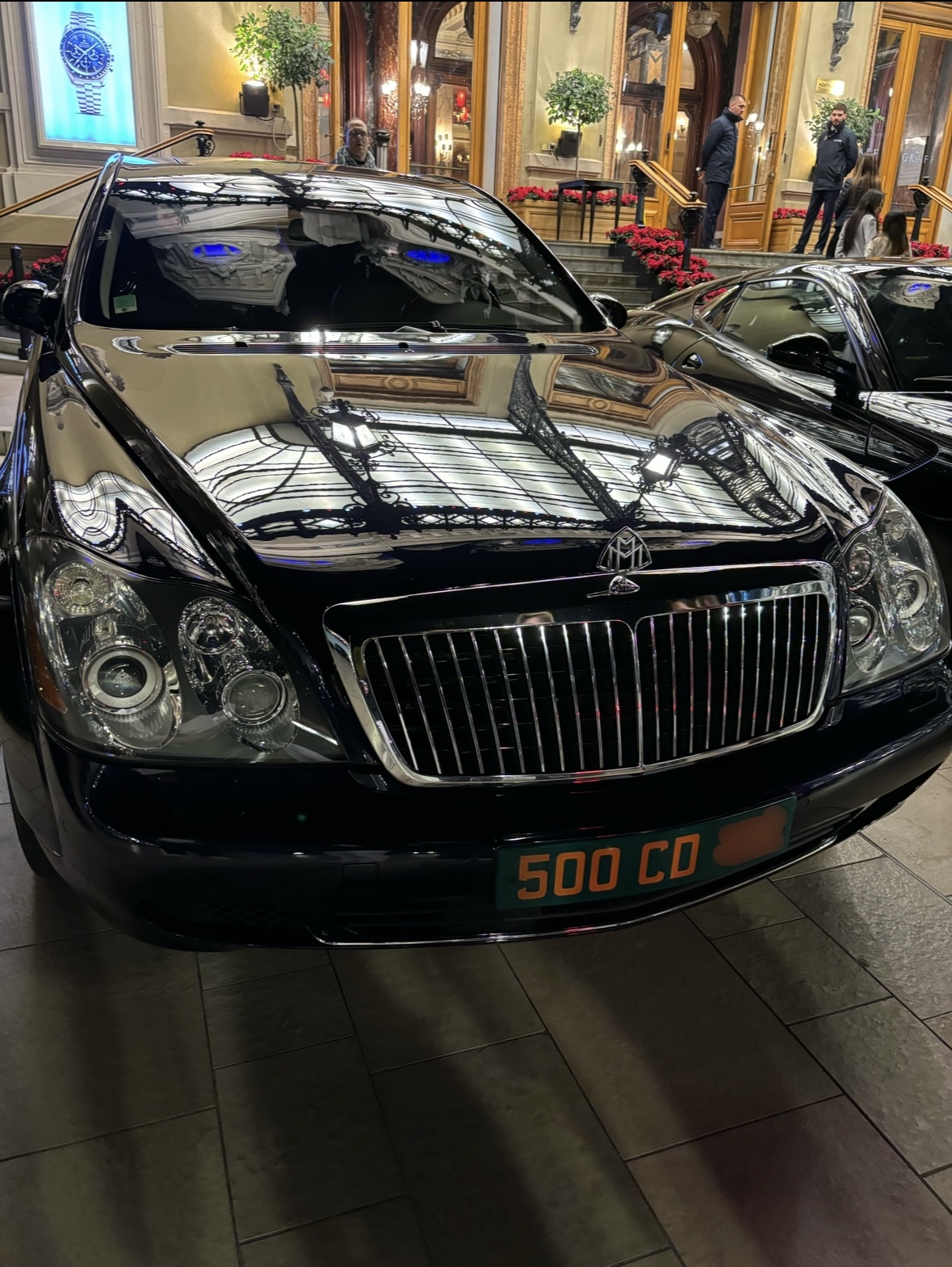 Plaque diplomatique 500 CD - Hautes personnalités France